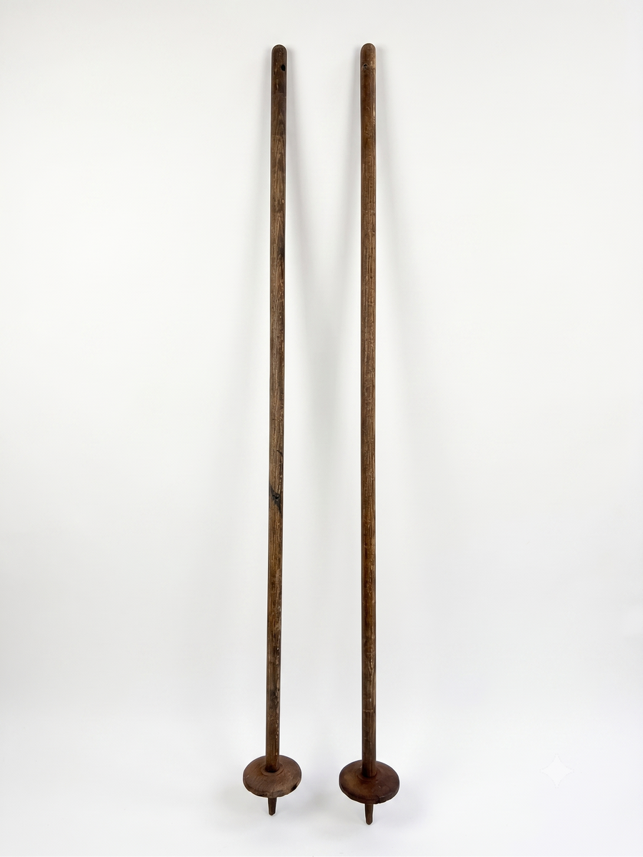 Antique Ski Pole, Push Stick