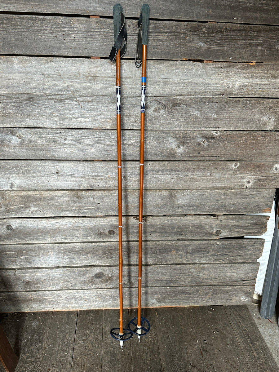 Norwegian Bamboo Ski Poles