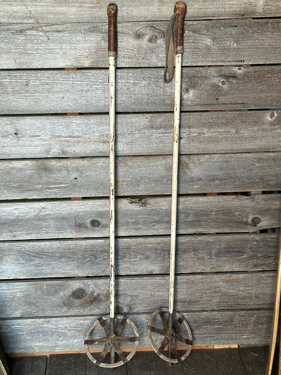 10th Mountain Division - Vintage Ski Poles