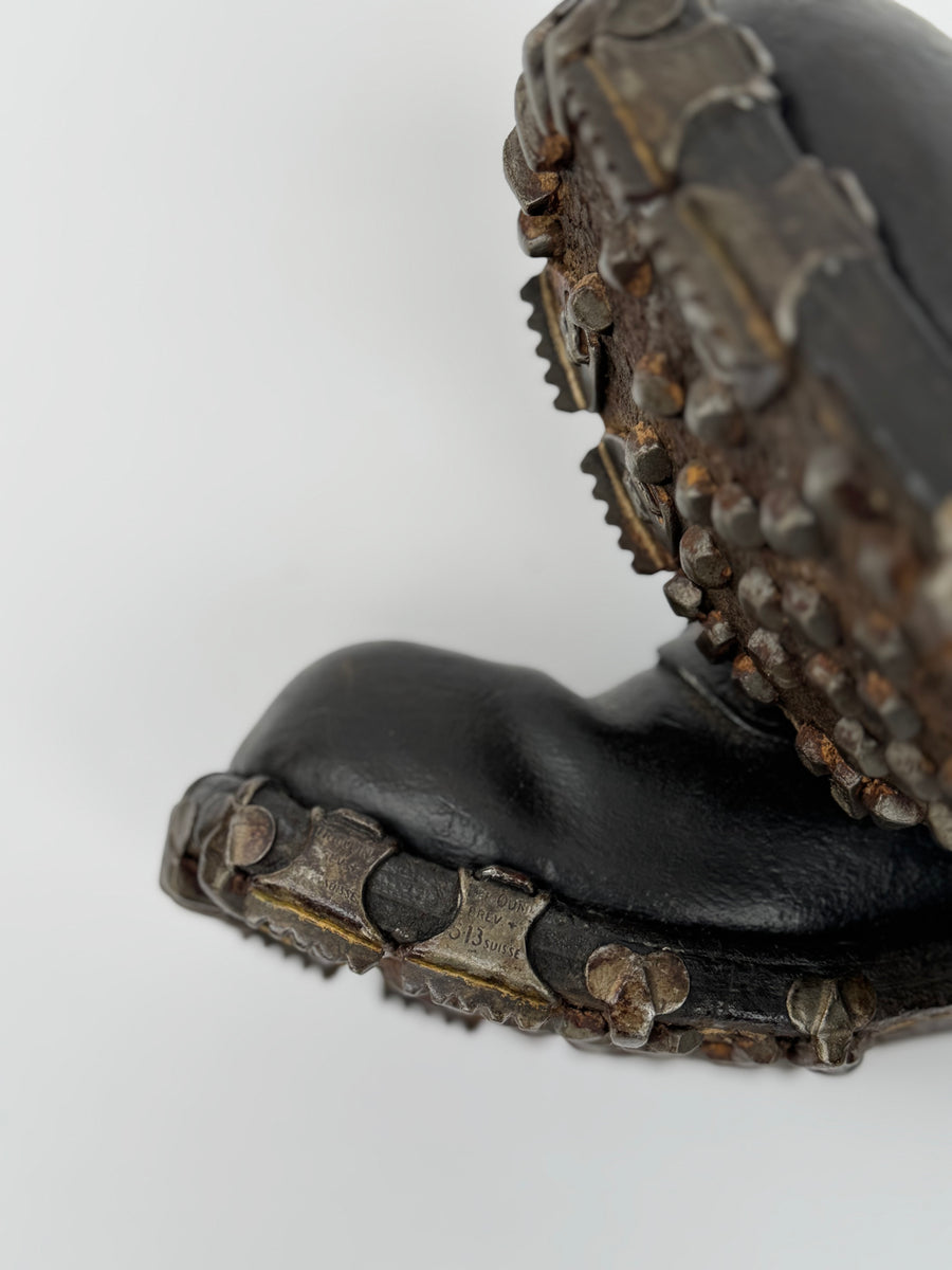 Vintage Swiss Mountain Boots - Tricouni, Hobnail