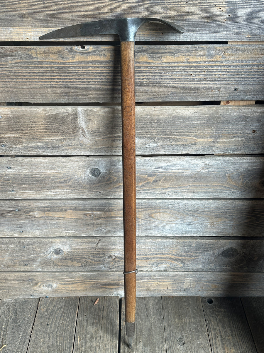 Vintage Italian Mountaineering Ice Axe - Grivel