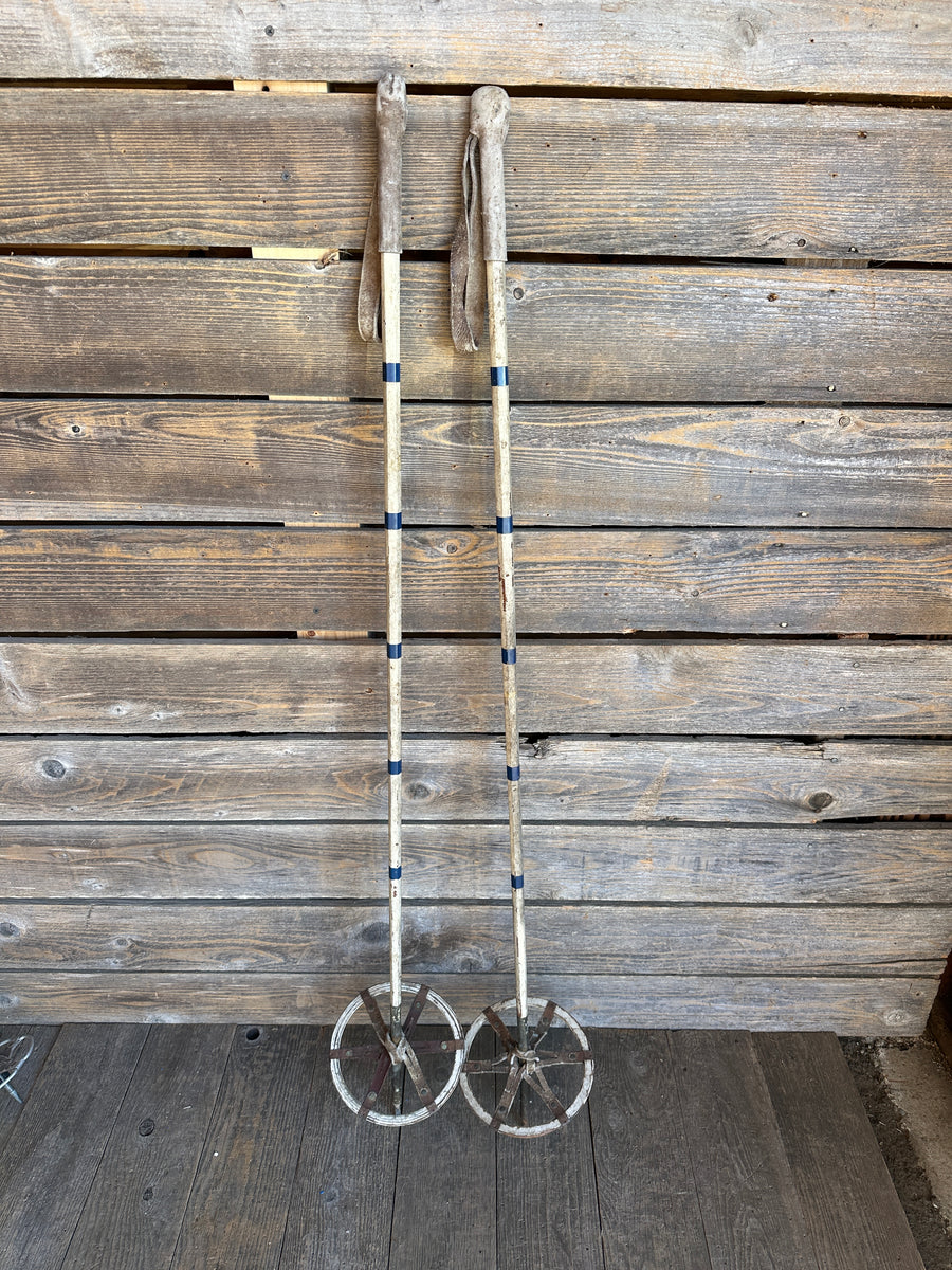 10th Mountain Division - Vintage Ski Poles