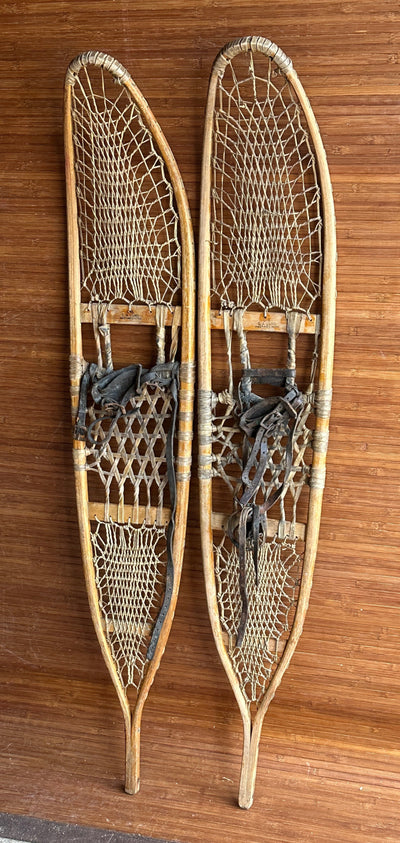 Vintage C.A. Lund US Military Trail Snowshoes