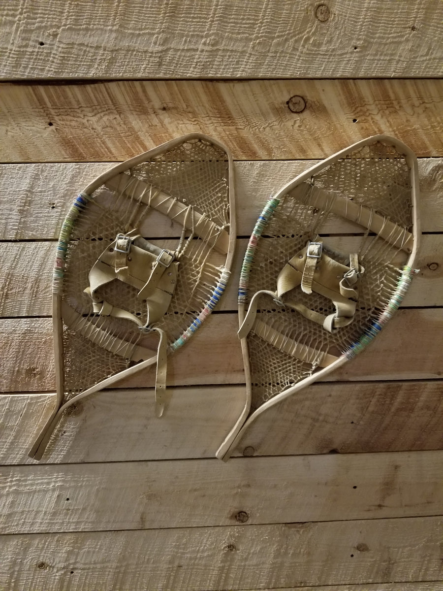 Antique Native American Indian Snowshoes