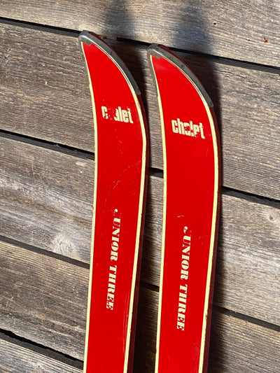 Vintage Junior Skis - Chalet