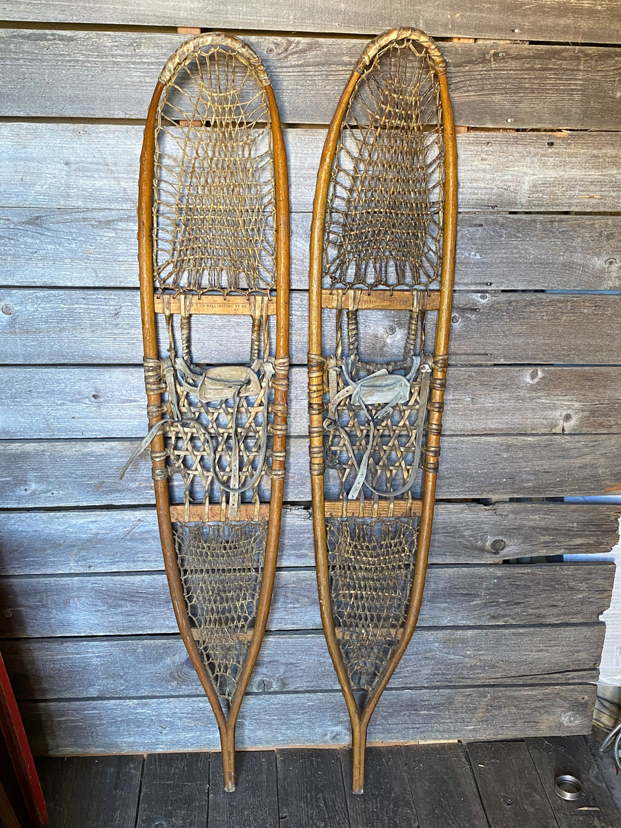 AFH Wallingford VT USA Military Snowshoes - WWII