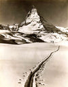 Vintage Ski Photo - Backcountry Travel