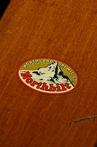 Vintage Skis - Northland Northbilt Maple Skis