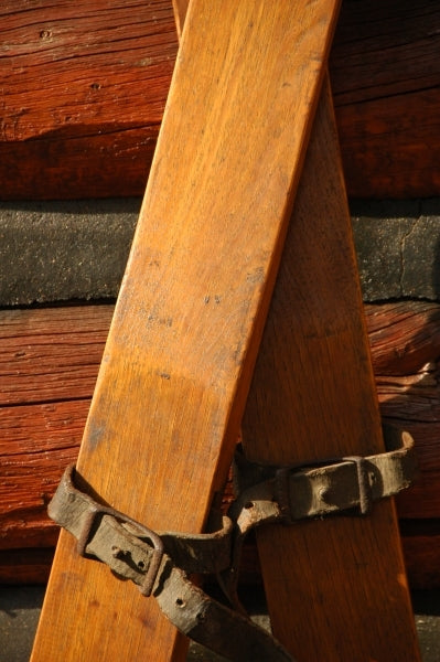 Antique Jumping Skis