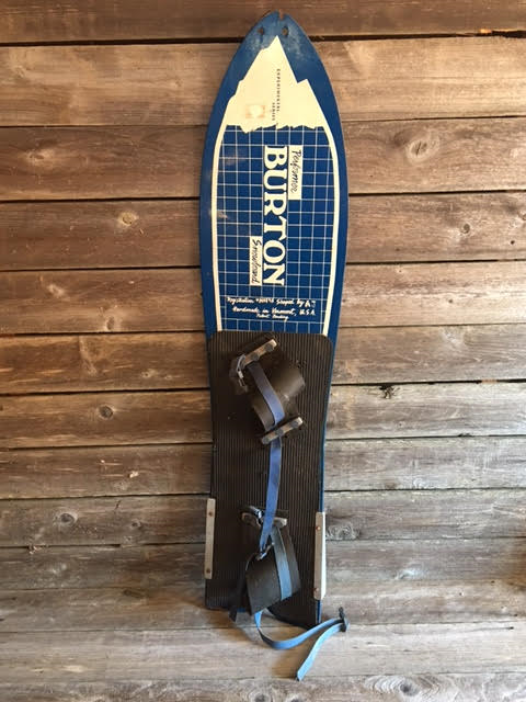 Vintage Burton Performer Experimental Series Snowboard - Blue