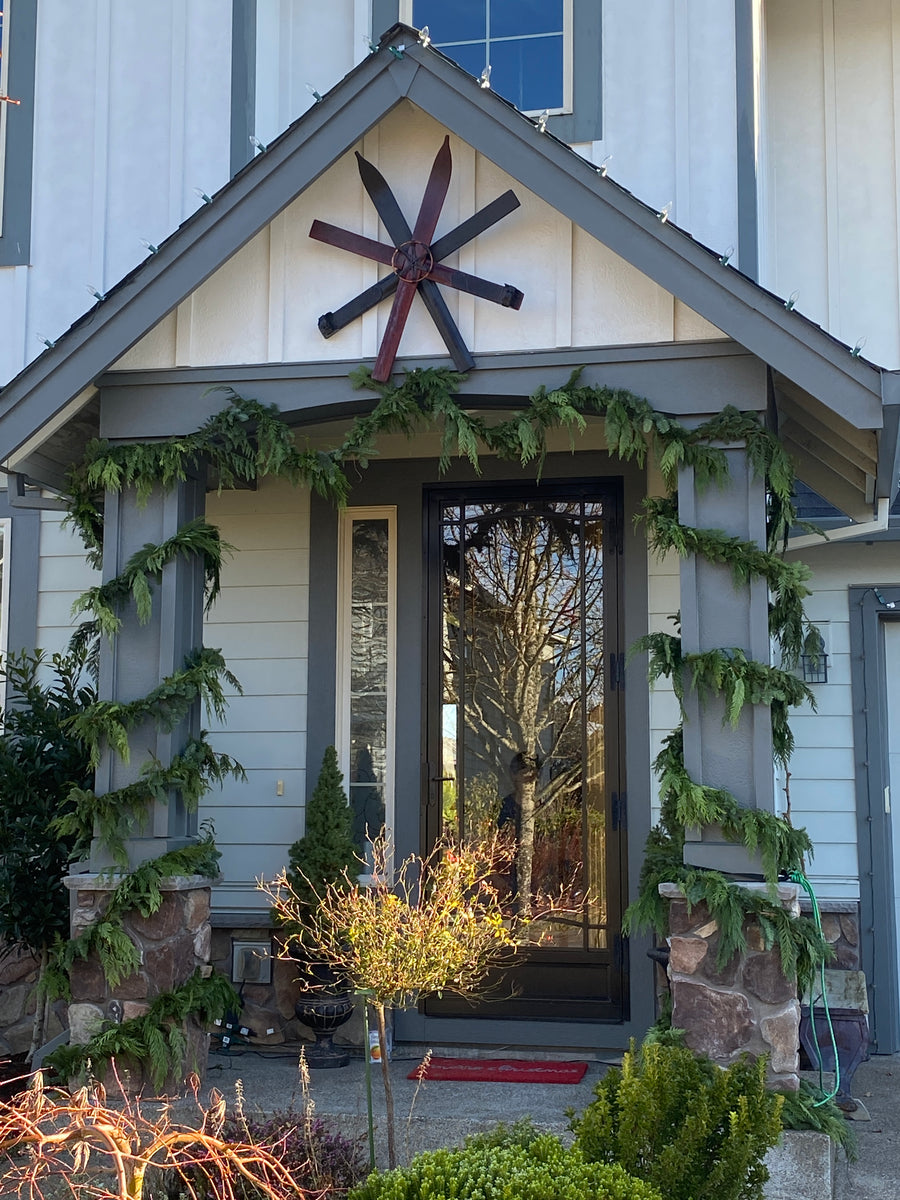 Ski Snowflake Red and Black