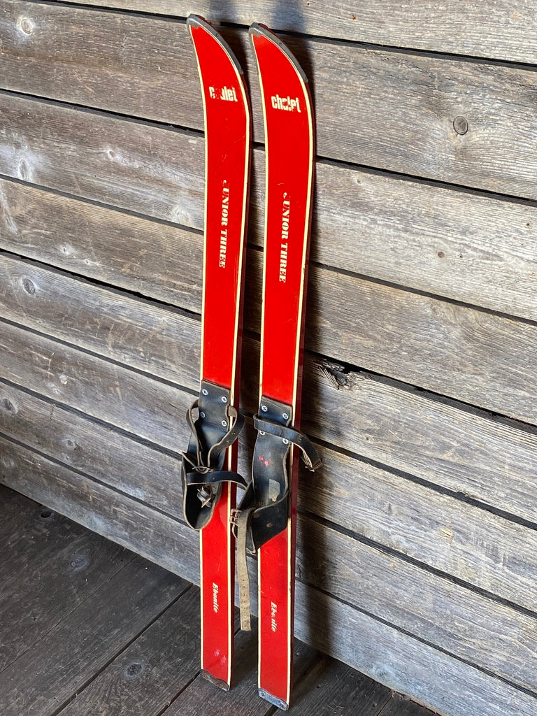 Vintage Junior Skis - Chalet