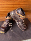 Brass Reinforced Square Toe Leather Ski Boots