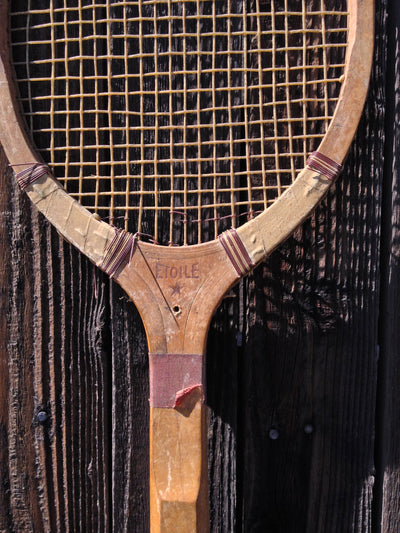 Etoile Vintage Wooden Tennis Racquet