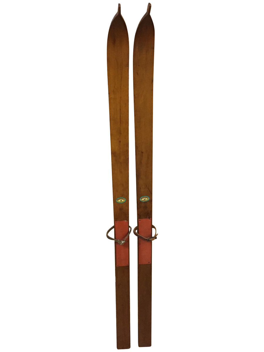 Vintage Northland Pointed Tip Skis