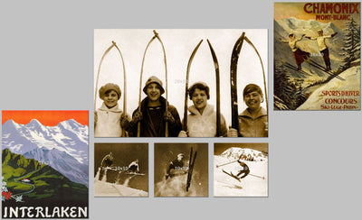 Vintage Ski Photo - The Stairclimber