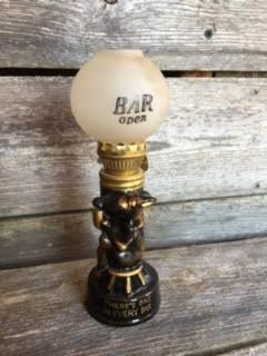 “There’s One in Every Bar” Kerosene Lamp- UNUSED