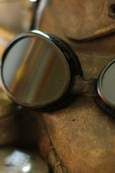 Vintage WWII Swiss Mountain Ski Goggles