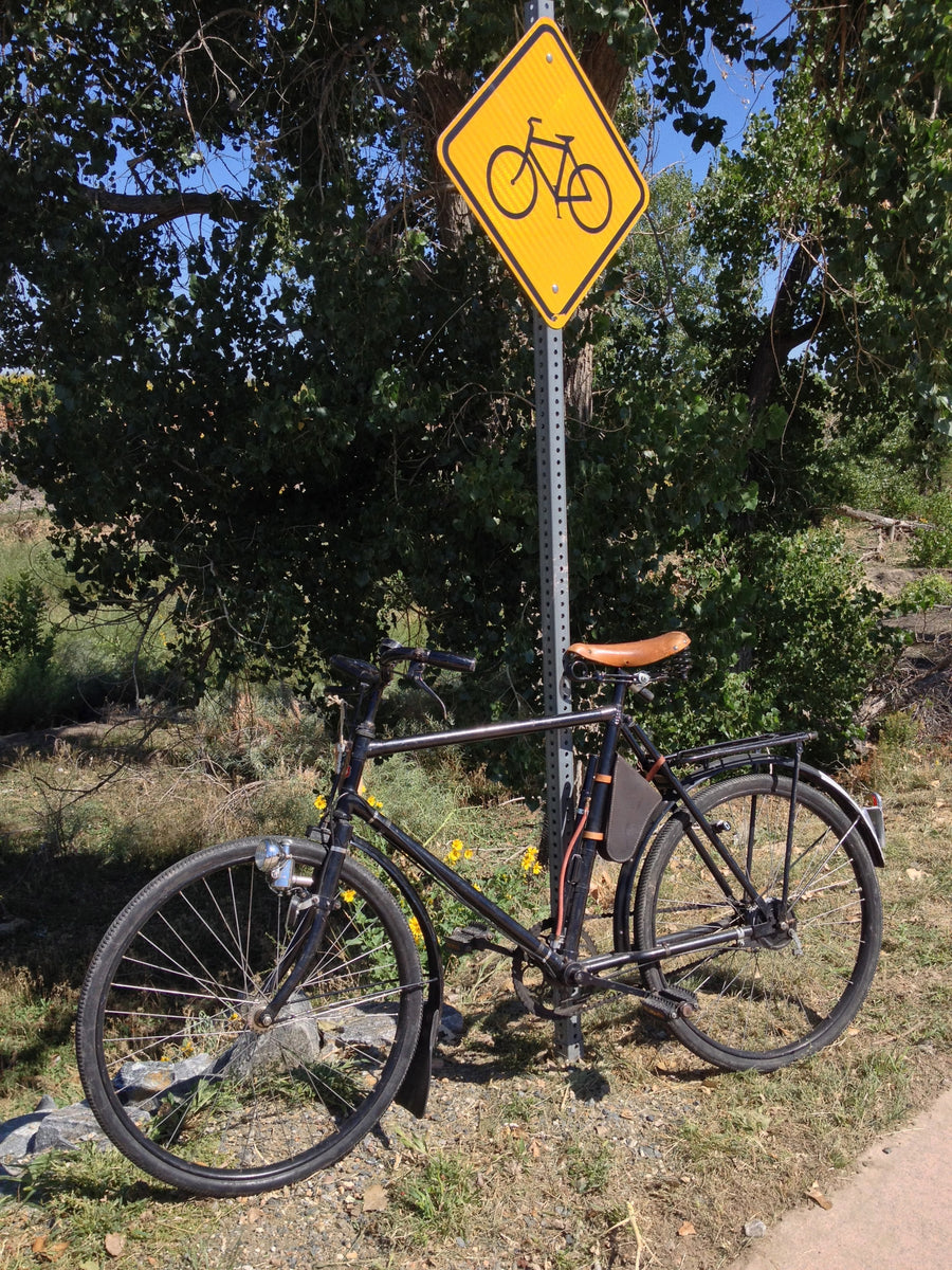 Vintage Swiss Police Bicycle 1940s-1950s