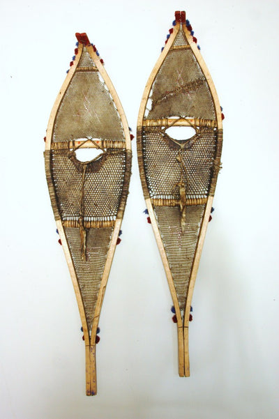 Western Subartic Vintage Indian Snowshoes