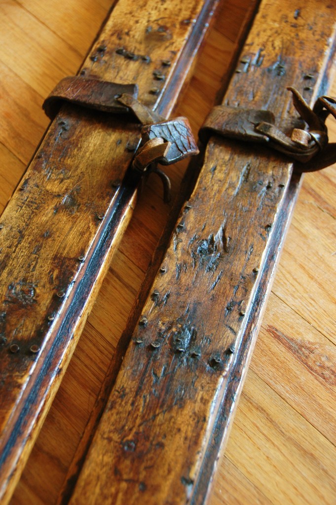 Antique Scandinavian, Swedish Skis