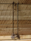 Vintage Ski Poles with double ring baskets