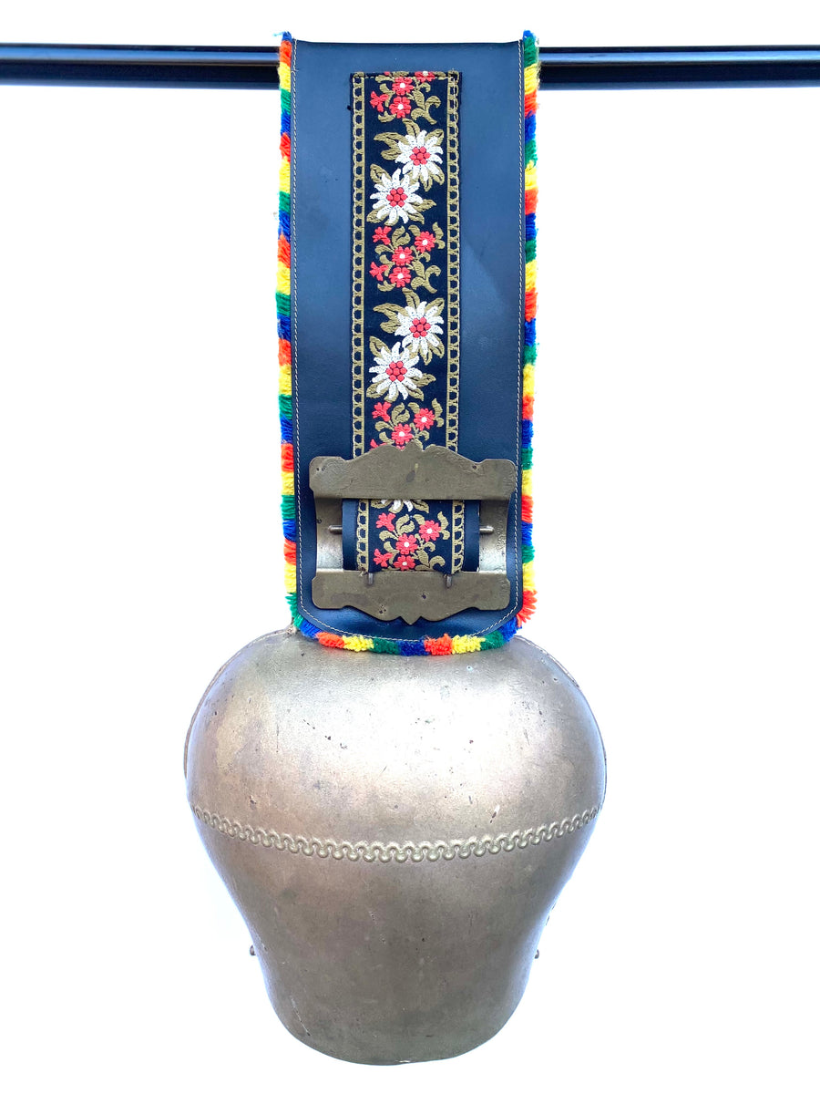 Vintage Swiss Bronze Treicheln Cowbell