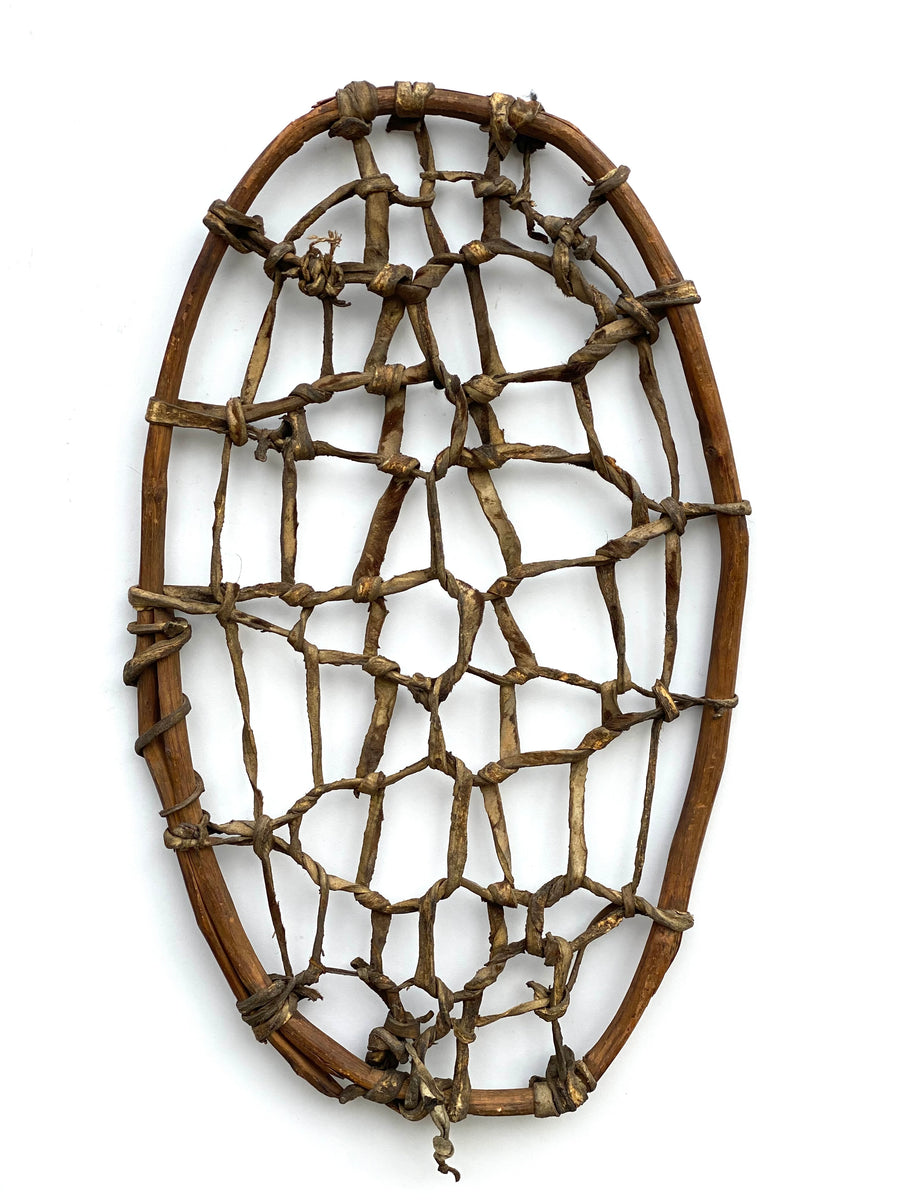 Western Subarctic Antique Trapper Snowshoe