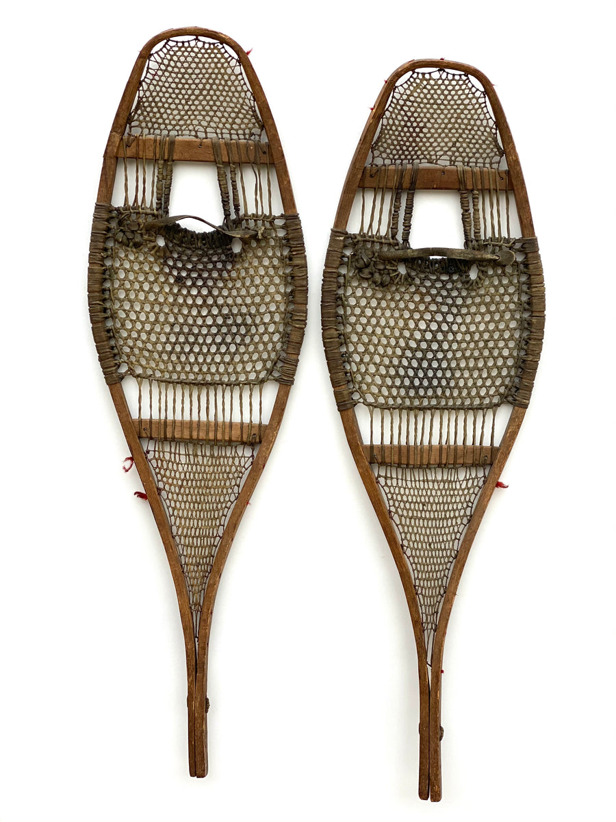 Antique Huron Snowshoes