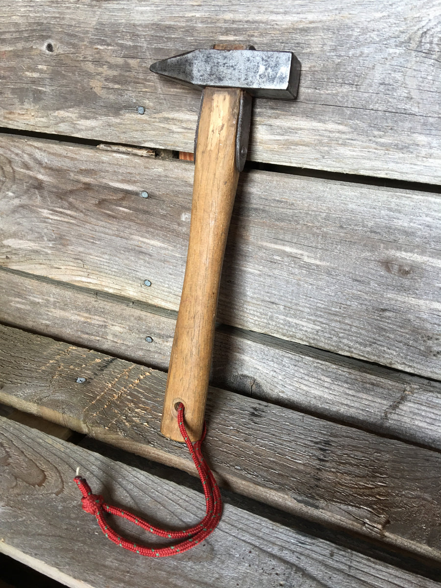 Vintage Wood Handle Rock Climbing Piton Hammer