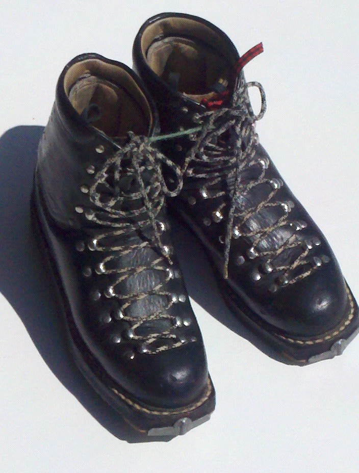 Vintage Winter Ski Boots