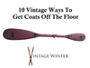 10 Vintage Ways To Get Coats Off The Floor