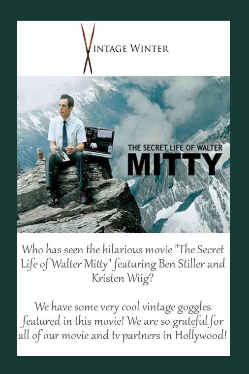 Vintage Winter goggles featured in hit movie 