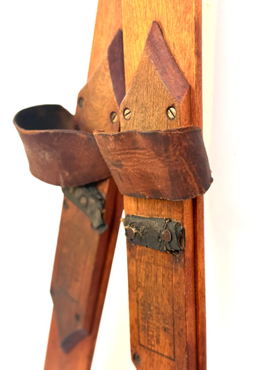 Antique Paris Manufacturing Co. wooden Skis