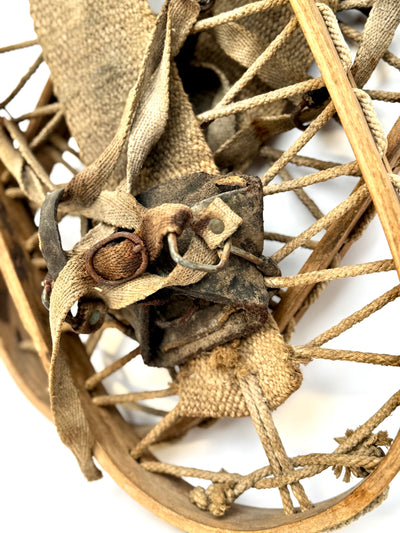 Antique wooden snowshoes