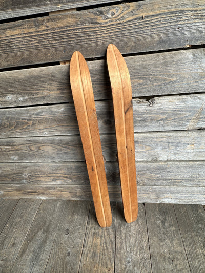 Vintage Withington Children's Skis + Poles - 30"
