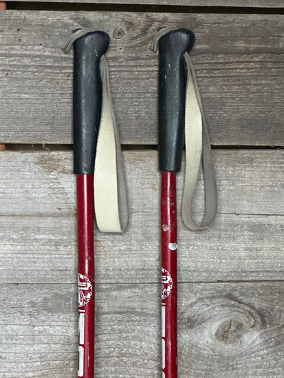 Vintage MOON Bamboo Ski Poles - Sweden