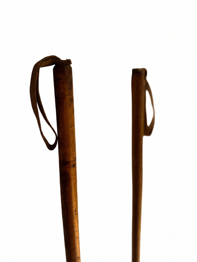 Antique Ski Pole, Push Stick
