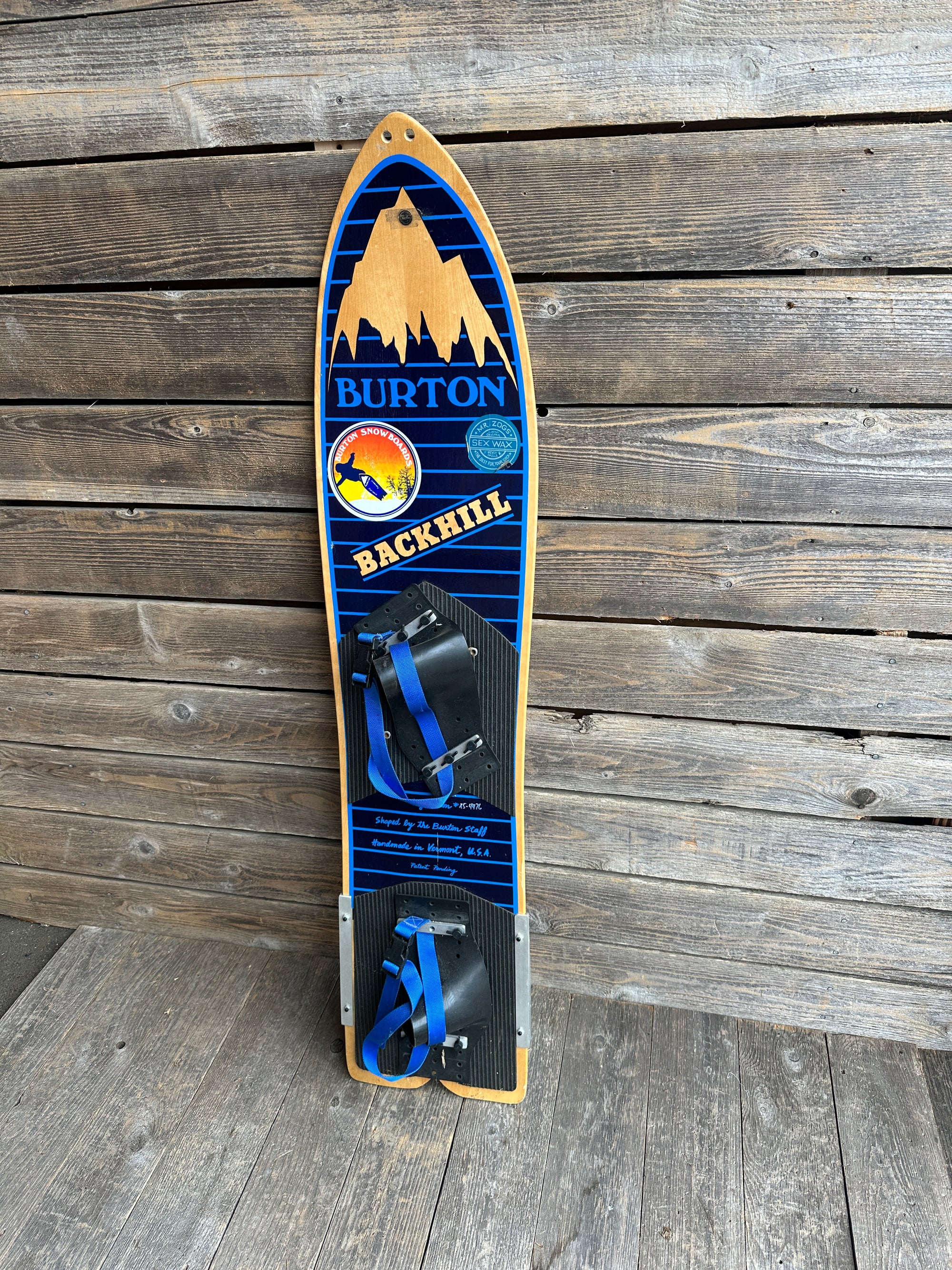 1985 Burton Backhill Snowboard 1985 Burton Backhill Snowboard