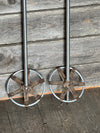 Decorative Metal Ski Poles
