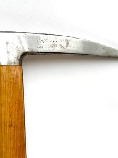 Vintage Swiss Wooden Ice Axe