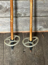 Vintage Bamboo Ski Poles