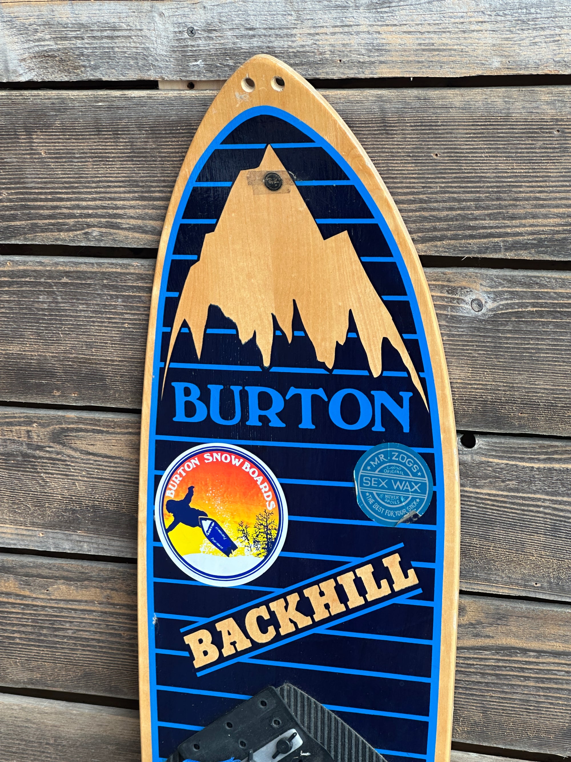 1985 Burton Backhill Snowboard 1985 Burton Backhill Snowboard