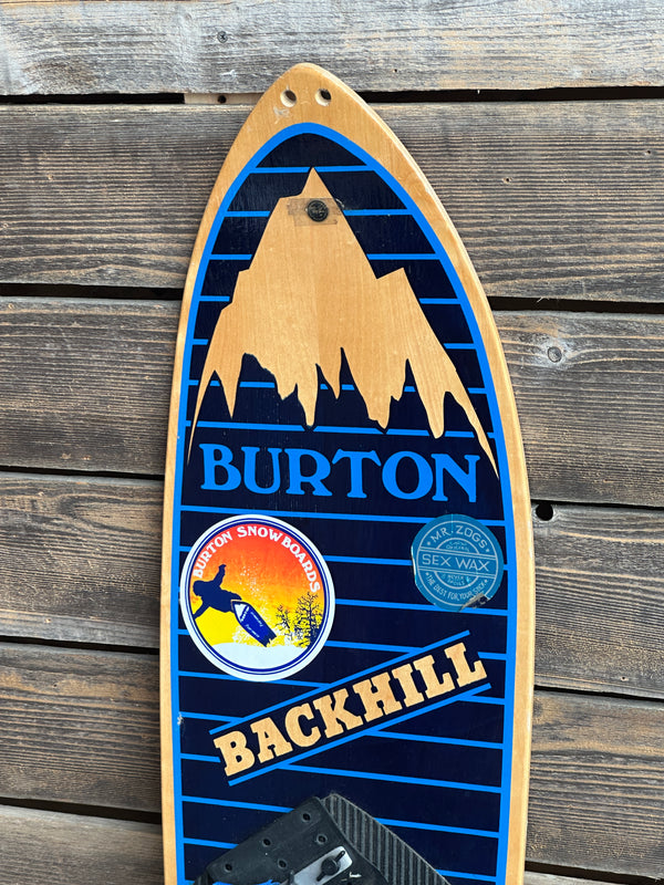 1985 Burton Backhill Snowboard - VintageWinter