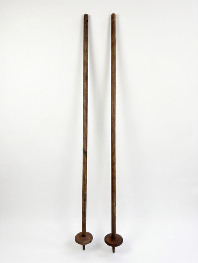 Antique Ski Pole, Push Stick