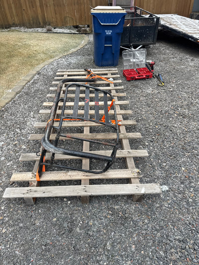 Original Vintage Sun Valley Single Ski Chairlift