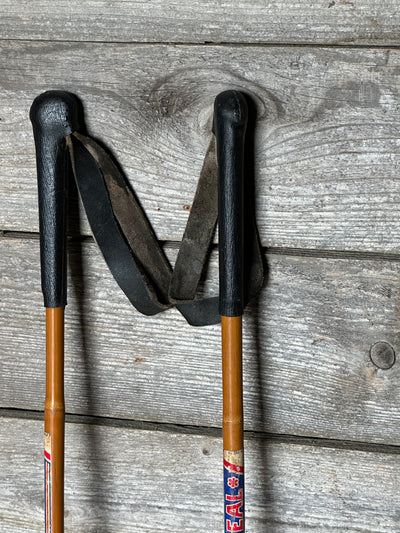 Antique Bamboo Ski Poles