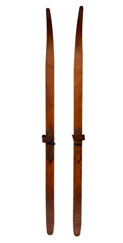 Antique Paris Manufacturing Co. wooden Skis