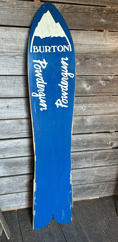 Vintage Burton Performer Experimental Series Snowboard - Blue Powdergu