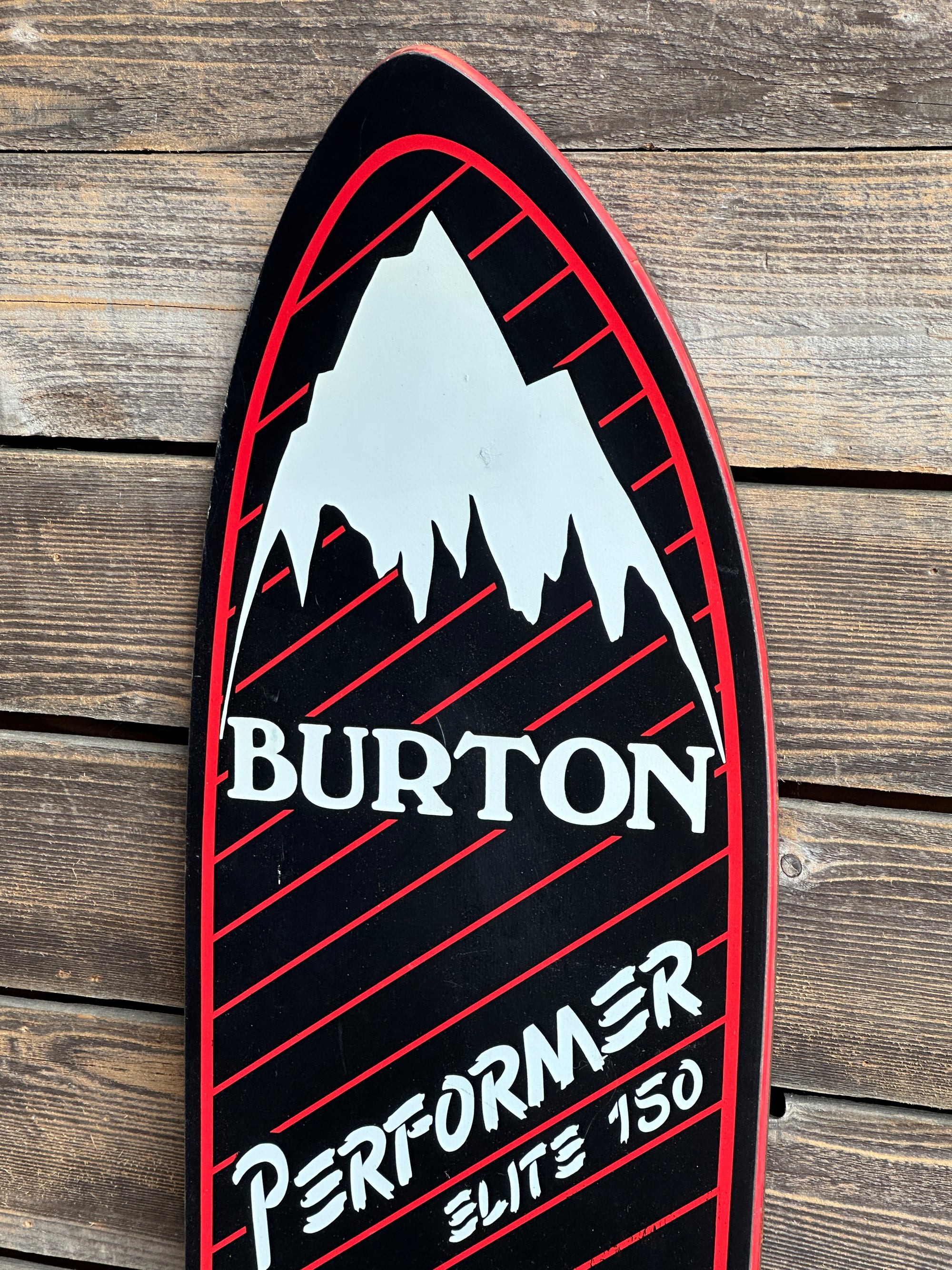 Vintage 1985 Burton Performer Elite Snowboard 2 - VintageWinter